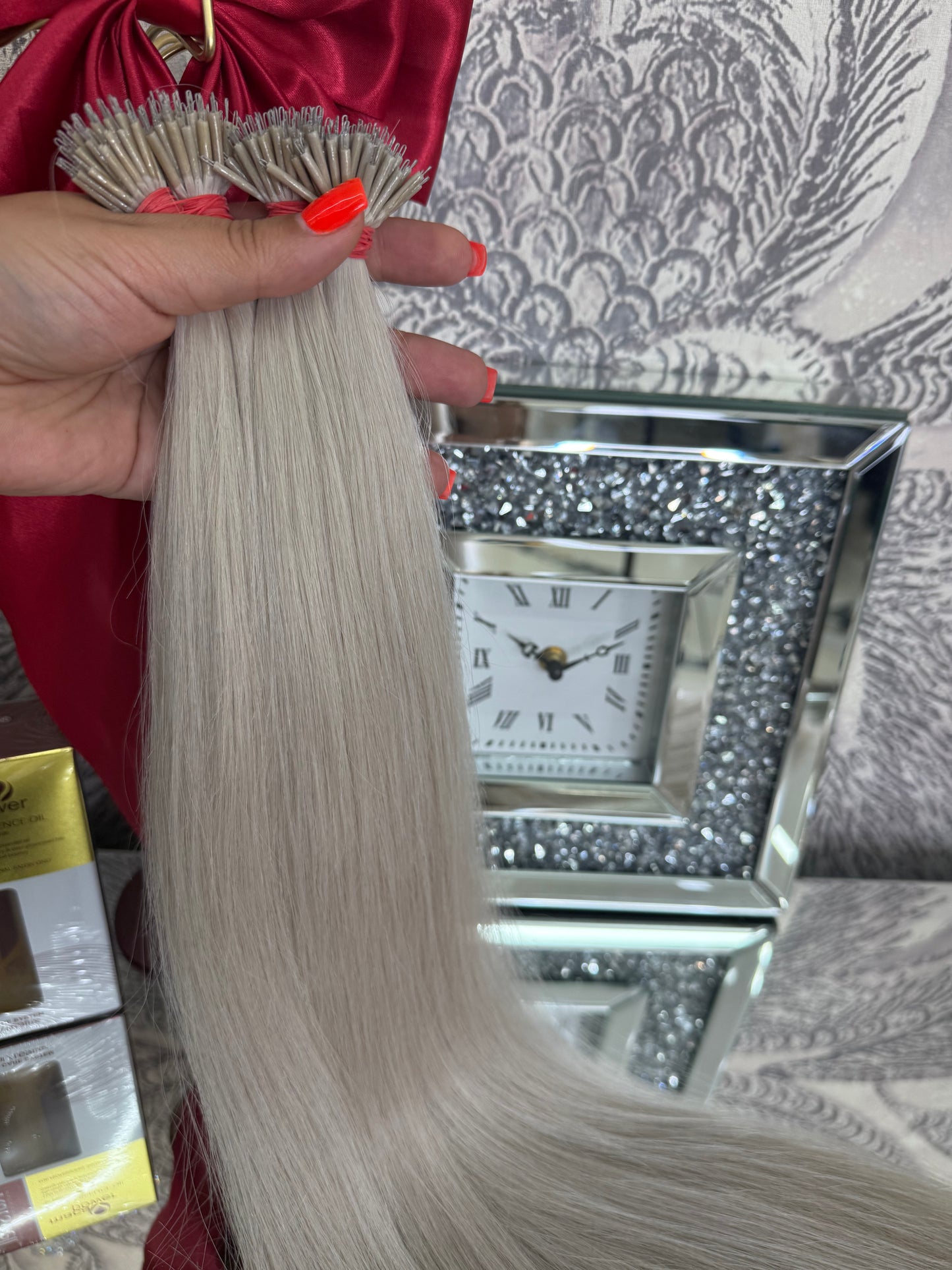 Extensii Nanoring Par Rusesc Blond ICE