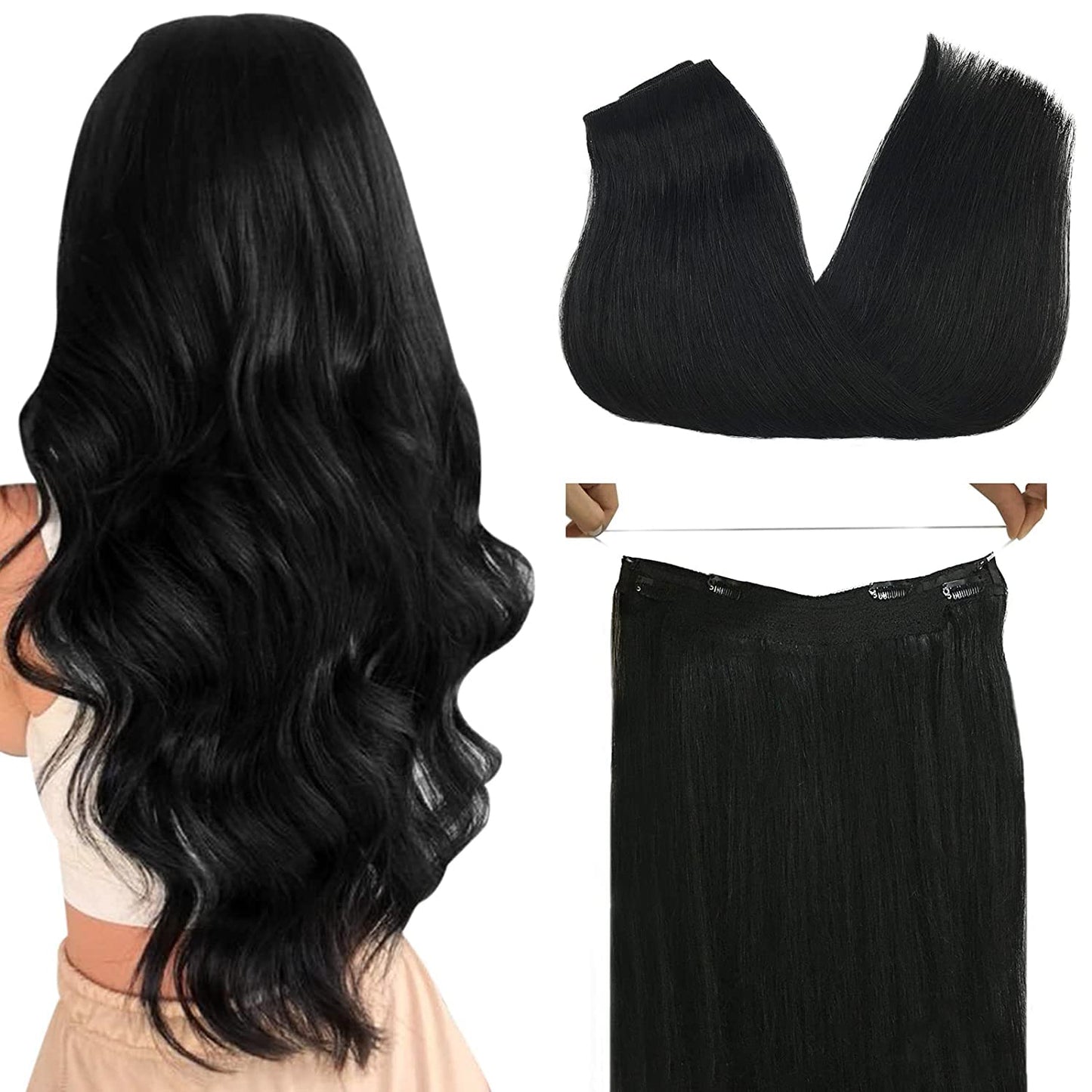 Tresa de par Flip-In premium Brunet #1