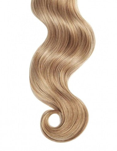 Coada din Par Natural Blond Miere #16