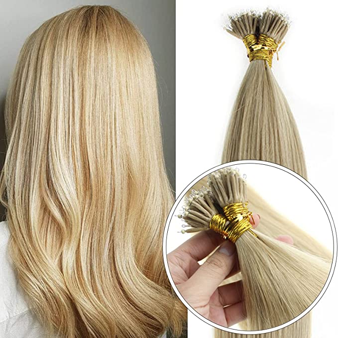 Extensii Nanoring Par Rusesc Blond kiere