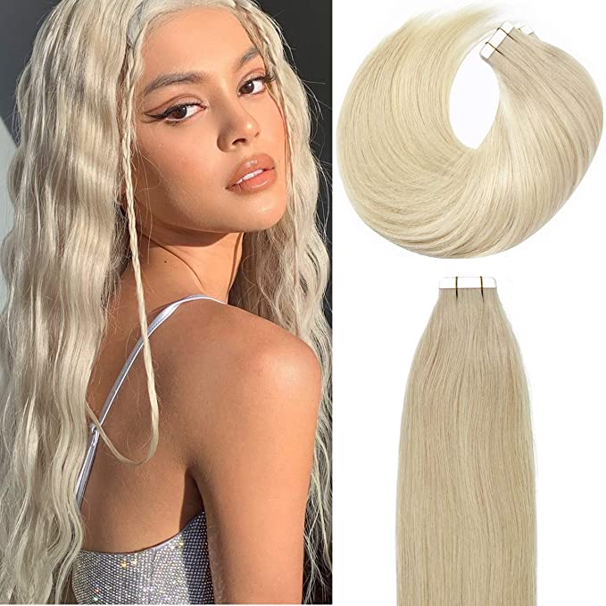 Extensii cu Banda Blond Deschis #613