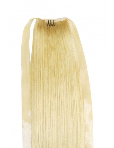 Coada din Par Natural Blond Auriu #22 DeLuxe