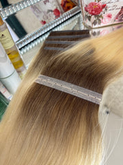 Extensii Par Natural Butterfly Ombre Saten Blond