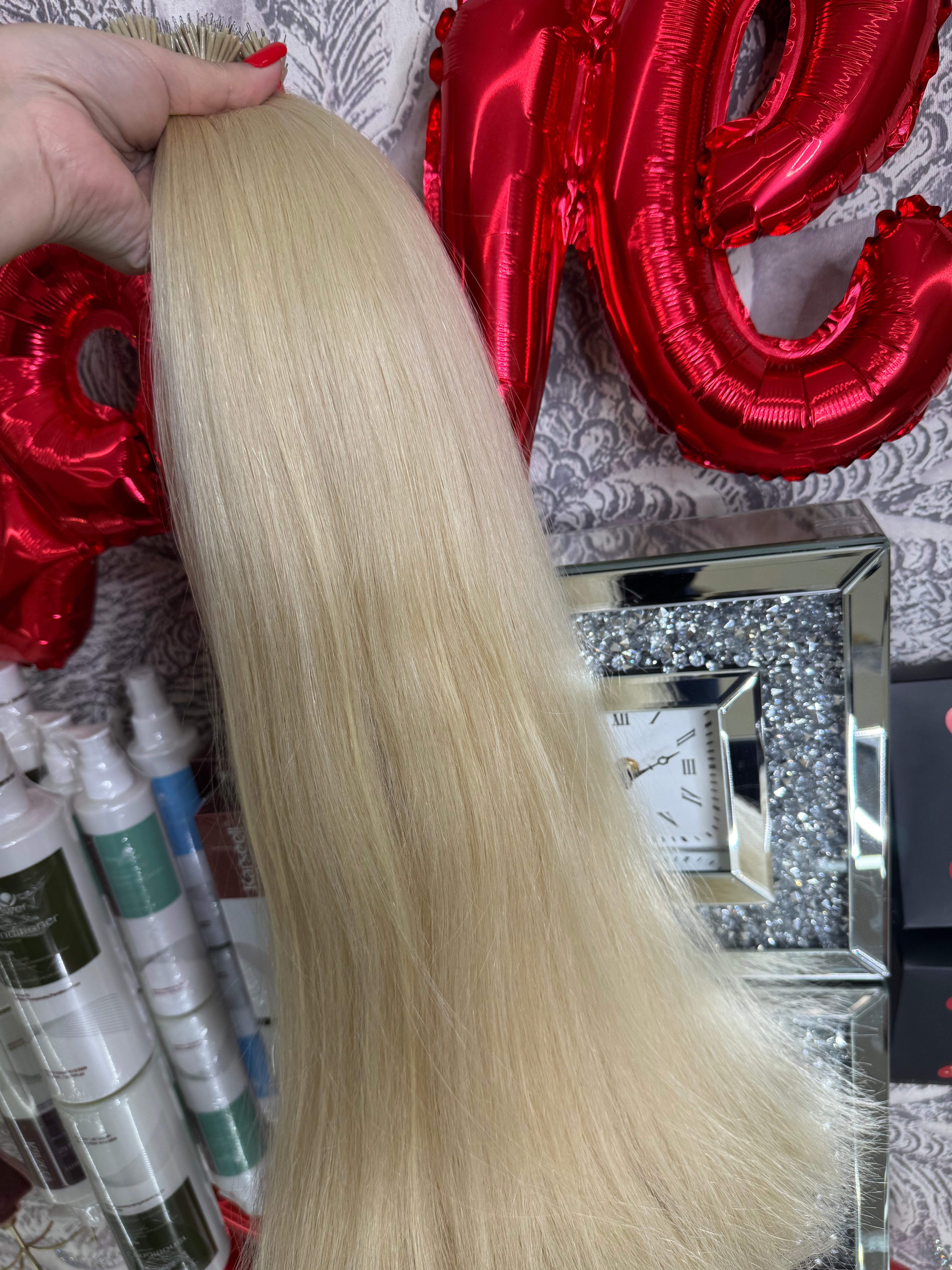 Extensii Nanoring Blond Par Rusesc #60