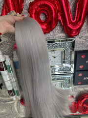 Extensii Tape On Par Natural Rusesc Blond Silver