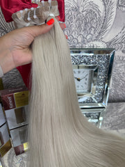 Extensii Tape On Par Natural Rusesc Blond ICE
