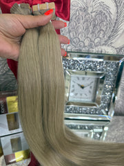 Extensii Tape On Par Natural Rusesc Blond Nisipiu