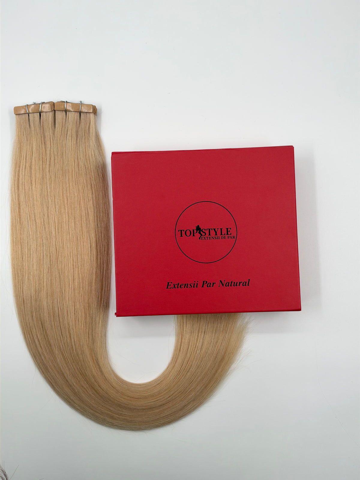 Extensii cu Banda Blond Bej   # 18
