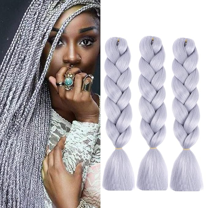 Extensii Pentru Impletituri  Grey Deschis