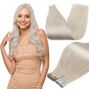 Extensii cu Banda Blond Grey Deschis