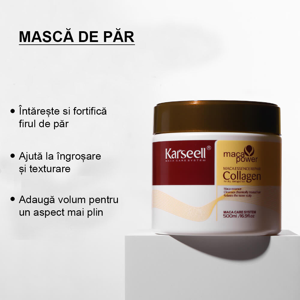 Karseell - Masca de tratament cu colagen pentru păr  500 ML