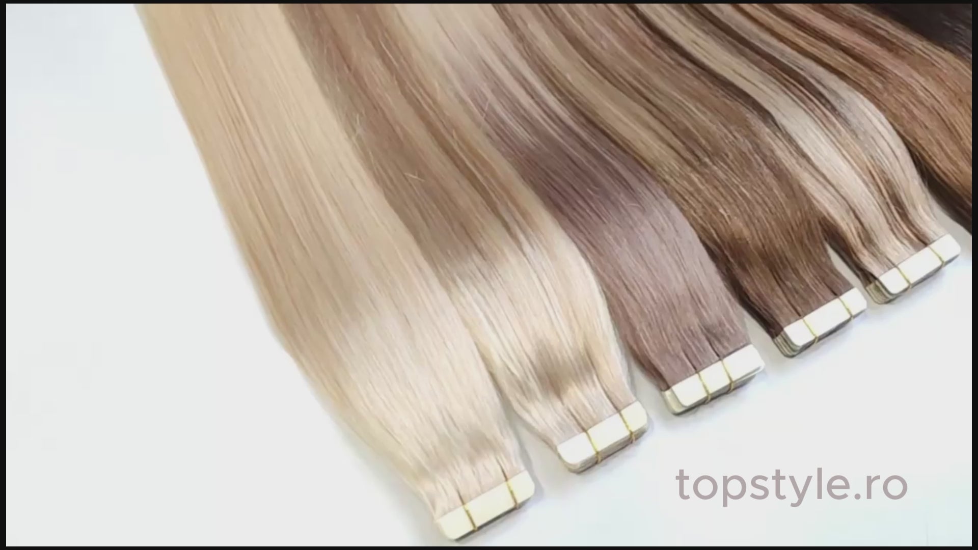 Încărcați videoclipul: Extensii Tape On Par Natural Rusesc Brunet #1