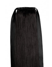 Coada din Par Natural Negru Natural #1B