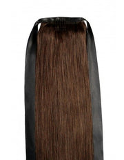 Coada din Par Natural Saten Mediu #6