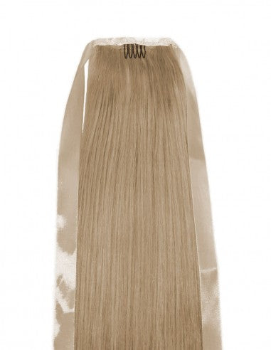 Coada din Par Natural Blond Opal #18