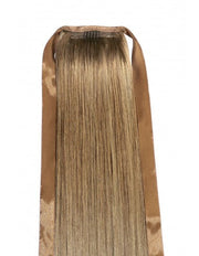 Coada din Par Natural Saten Auriu #12