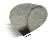 Extensii cu Banda Ombre Negru Grey #1#grey