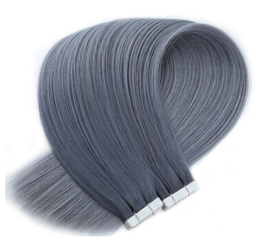 Extensii cu Banda Blond Grey Inchis