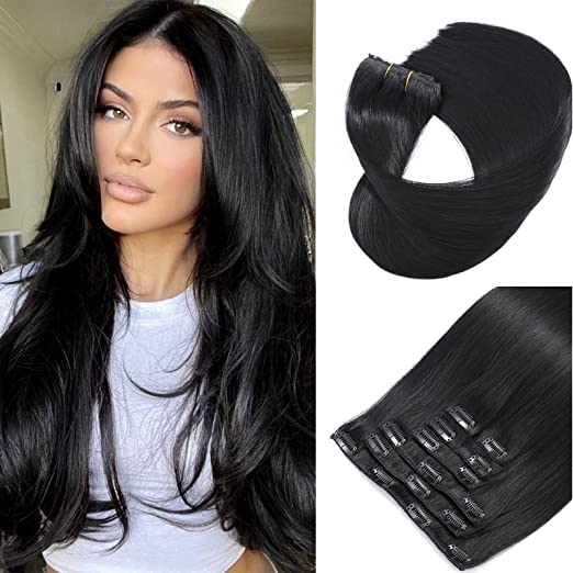 Extensii De Par Clip On Brunet #1