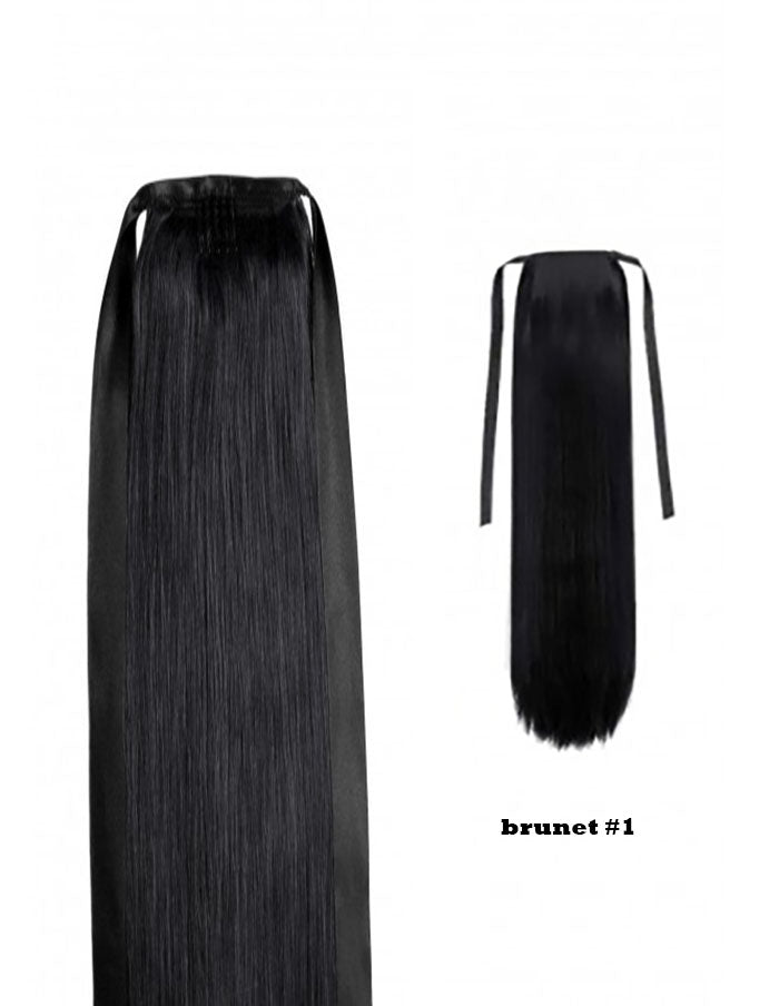 Coada din Par Natural negru intens#1 VIP